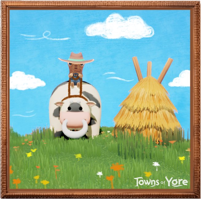 Yeehaw! 🤠🐮

(Concept art)
#cozygames #indiegame #indiegamedev #indiedev #gamedev #gamedevelopment #gaming #game #pc #steam