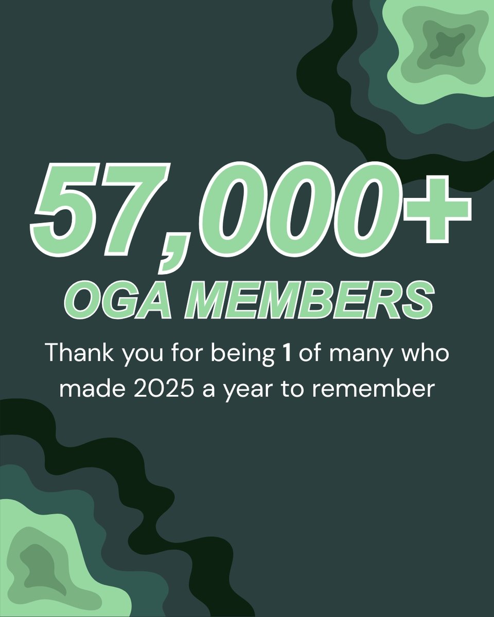 OregonGA's tweet image. Your 2025 golf algorithm was strong.
The data says: you played, posted, and competed on repeat.
Welcome to your OGA Wrapped.
#GolfOregon