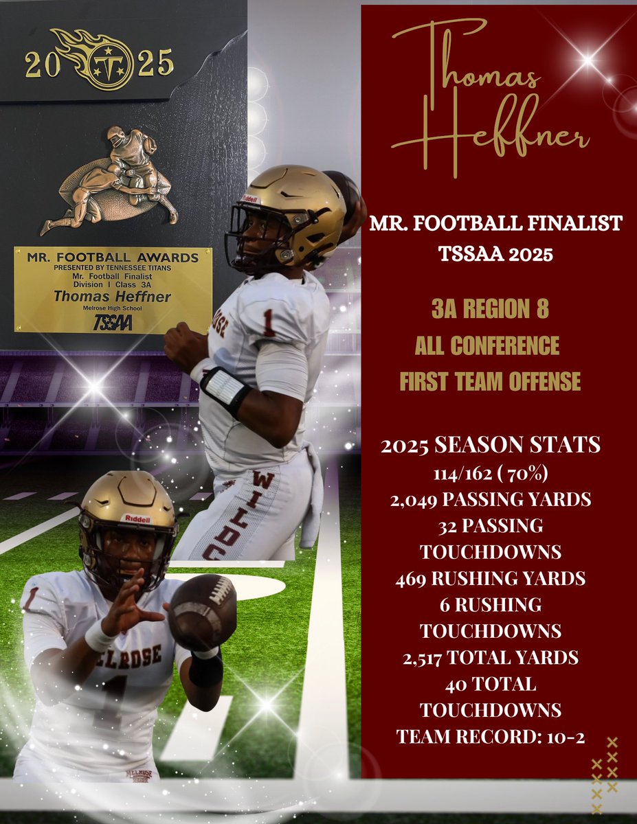 ThomasJHeffner1's tweet image. *UPDATED* 2025 Season Highlights🔥 @CSmithScout @connersmith04 @johnvarlas @hccamp @Tpalmateer83 @mtorressports @trice10qb @QBC_Memphis