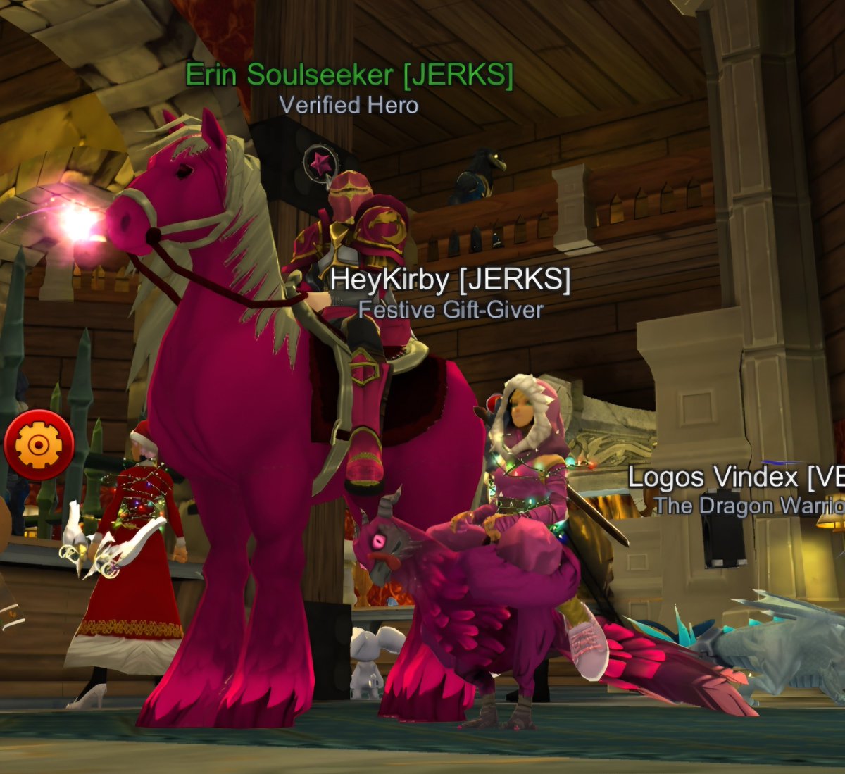 I can't Beleen-ve how pinktastic these new mounts are!
I know it's a few days early, but happy birthday <a href="/BeleenAE/">Beleen</a> !
Always love the fabulous colored items we get on your special day.
#AQ3D <a href="/AQ3Dgame/">AdventureQuest 3D</a>