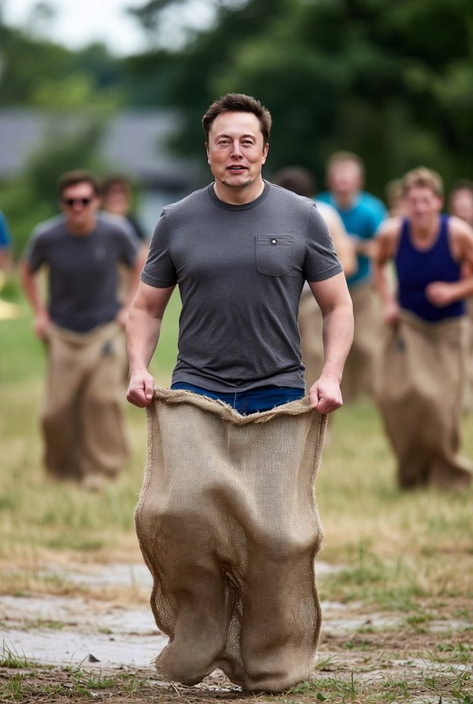 Supamusk123's tweet image. Have you ever been in a sack race? 

Yes or No?