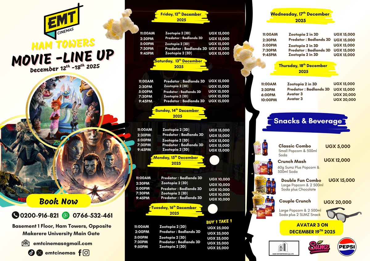 EMT Cinemas - Ham Towers tweet media