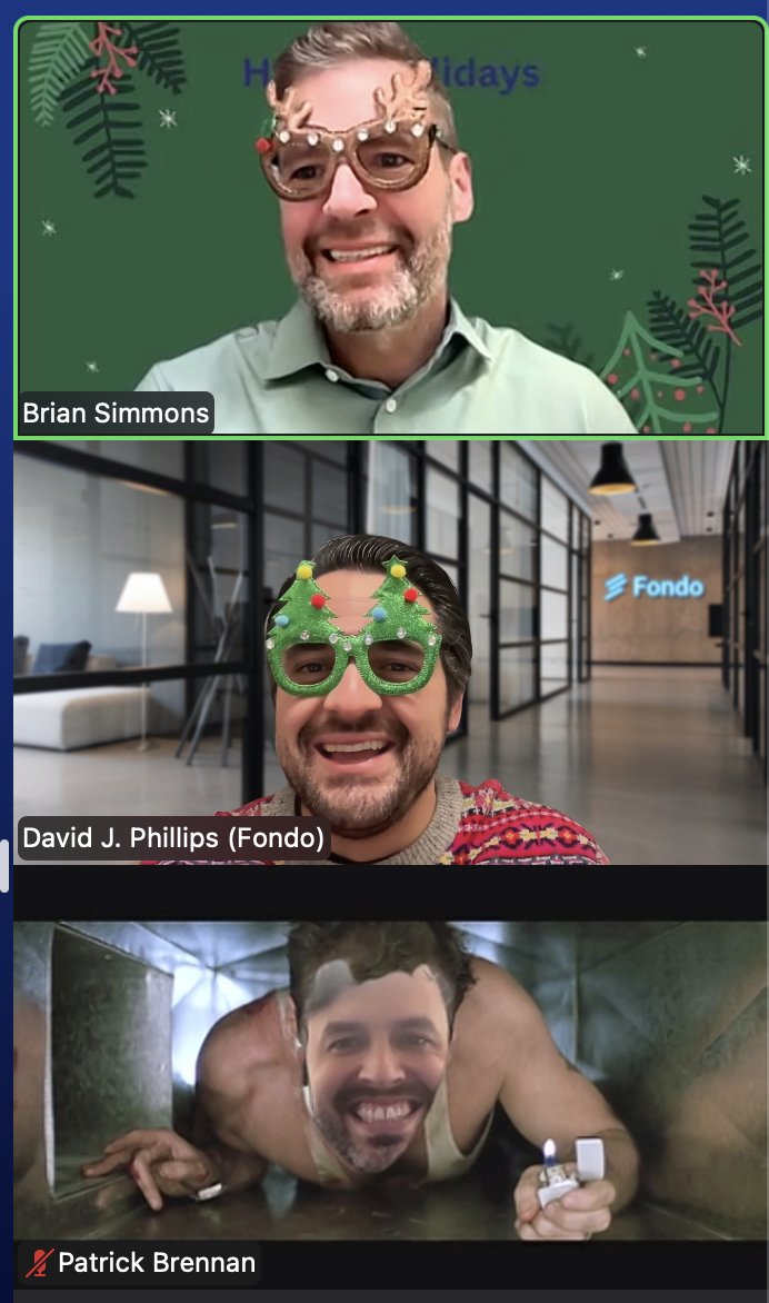 First ones at the @Fondocom holiday all hands https://t.co/3CXZLoVTtk