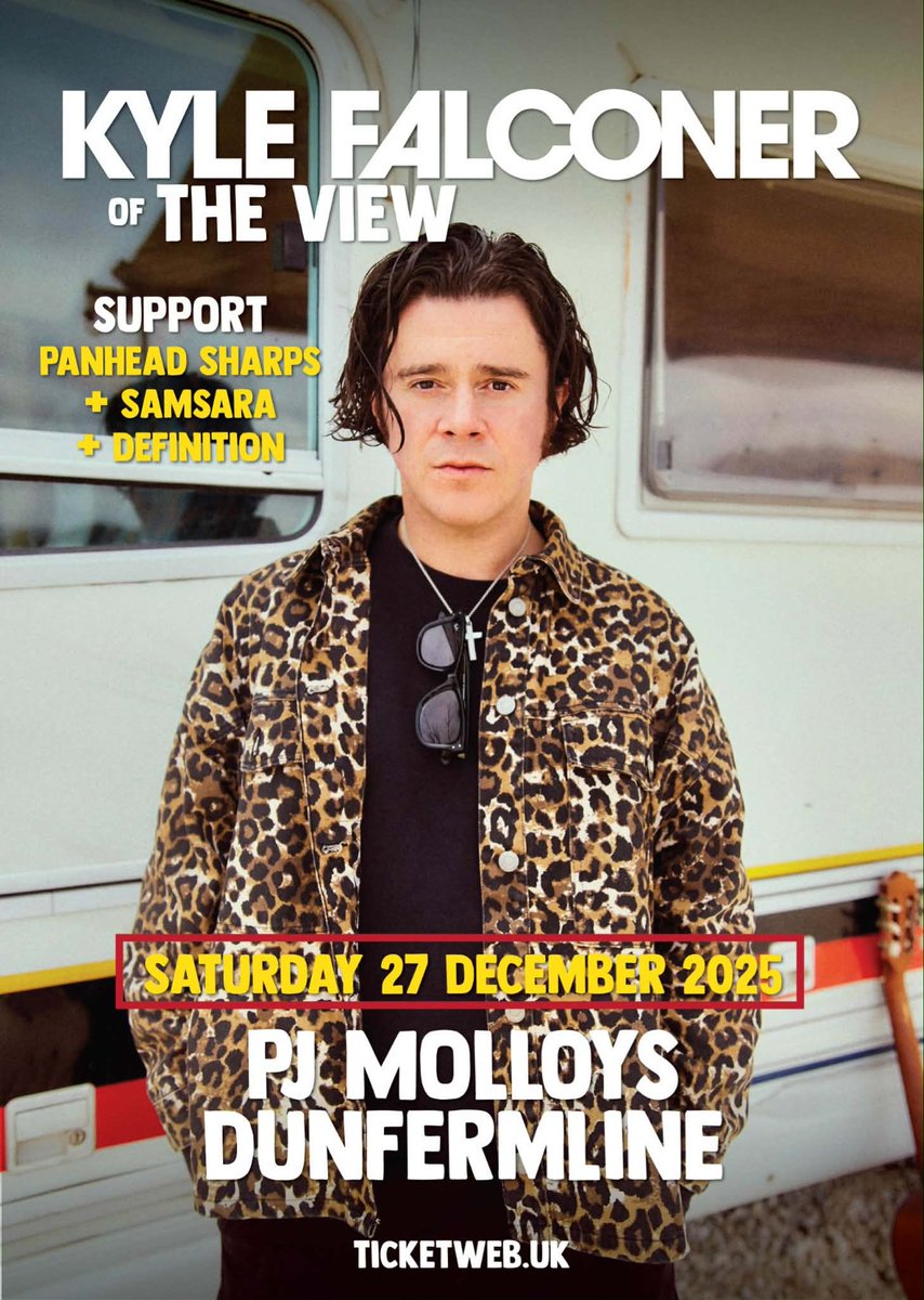 PanheadSharps's tweet photo. Buzzing to announce weโll be supporting Kyle Falconer of @viewofficial at @PJMolloys on 27th of December!
Give any one of the band a shout for ticket!
#gigs #homeshow #view #sherps https://t.co/VqKvt9M28R
