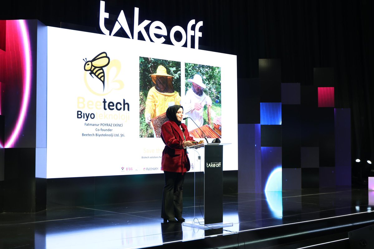 inovasyonkadin's tweet image. KADEM İnovasyonda Kadın girişimcilerimiz, #TakeOff Demo Day sahnesinde yer aldı! 🚀🎙️

Dünyanın yenilikçi girişimlerini bir araya getiren Take Off İstanbul’da kadın girişimcilerimiz; projelerini yatırımcılara, sektör temsilcilerine ve küresel ekosisteme anlattı.