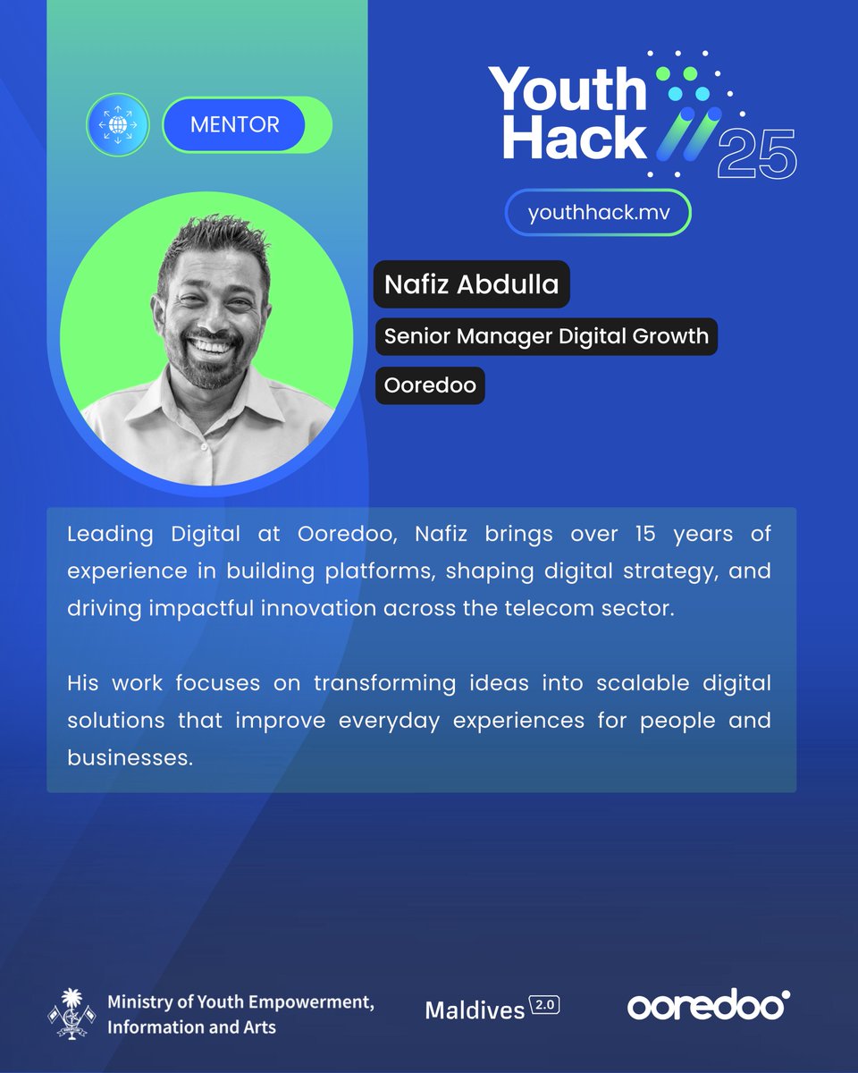 Maldives Youth Hackathon tweet media