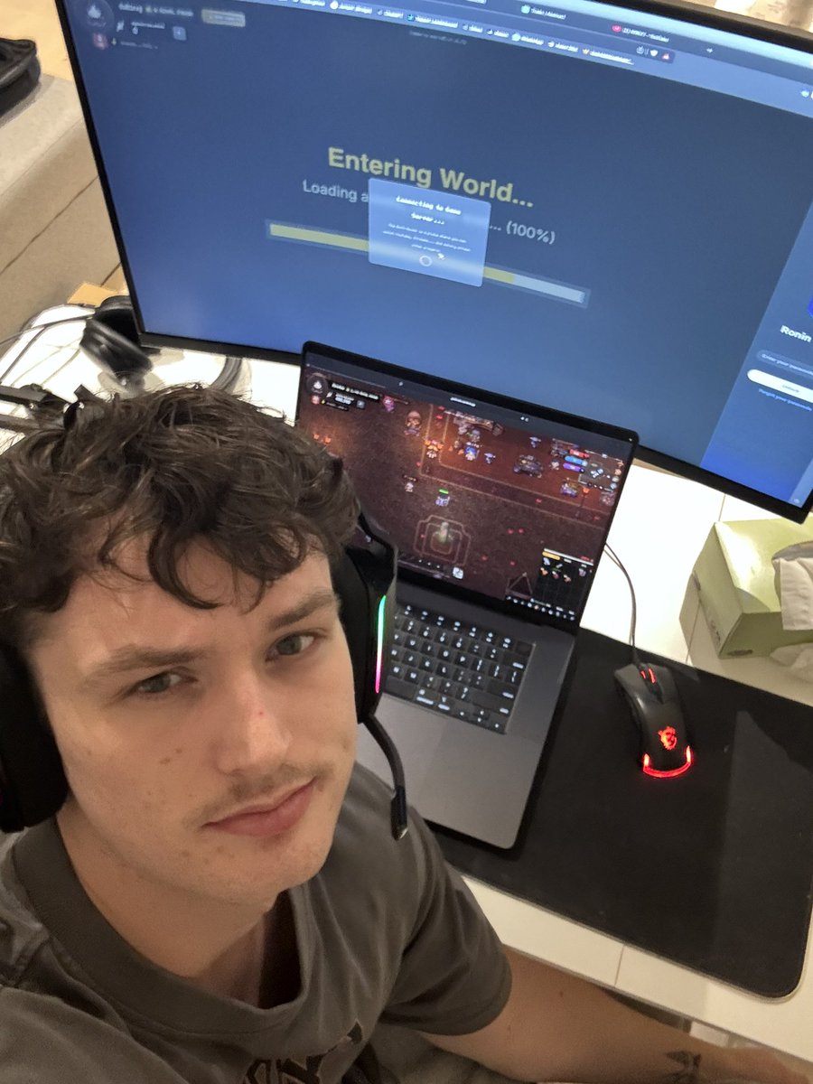 I'm too busy playing Cambria. 

I don’t feel like doing anything else…