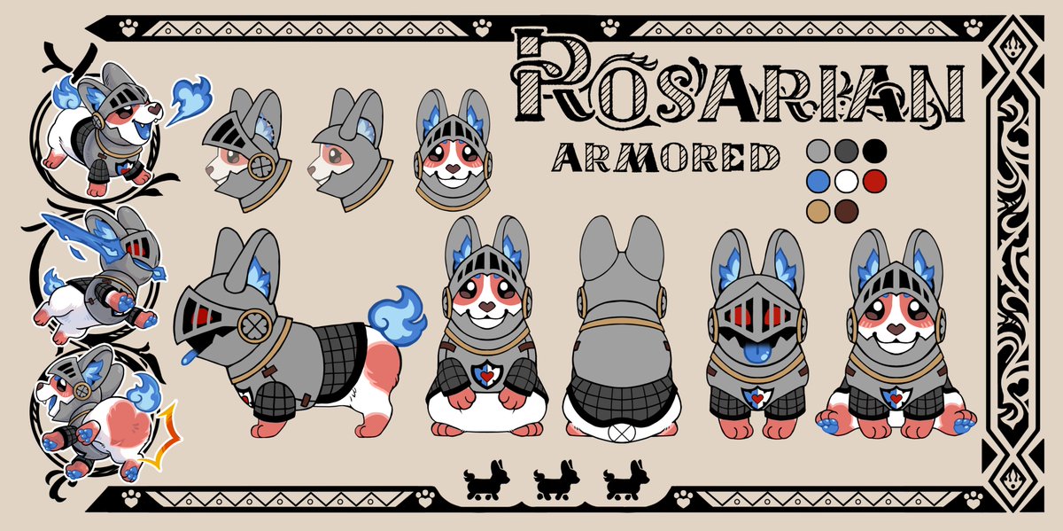 ERBloodflame's tweet image. Rosarians, TO ARMS! 
Your most powerful form has awakened! ❤️✨

Designed by yours truly and beautifully illustrated by @badger_yekun 💄🦡

Onwards and Upwards my glorious Bloodflame kingdom! HUZZAH!!! 🛡️

#BFKingdom