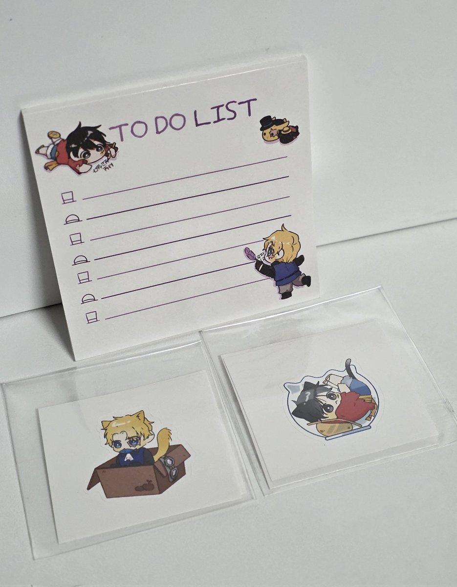 굿즈들 실물사진 입니다!🥰