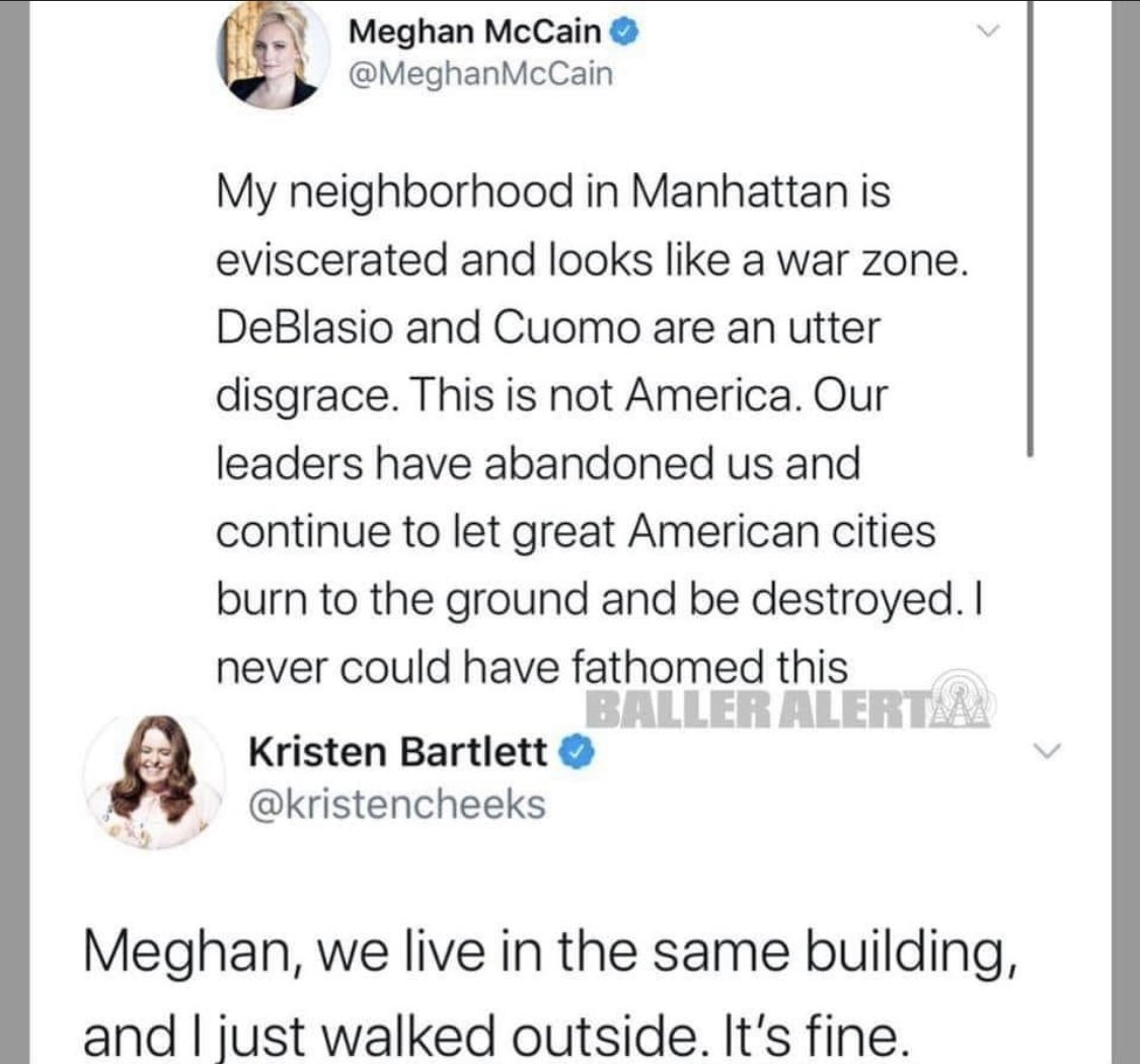 <a href="/MeghanMcCain/">Meghan McCain</a> Let the world never forget who this “normie conservative”; <a href="/MeghanMcCain/">Meghan McCain</a> really is 🤣🤣