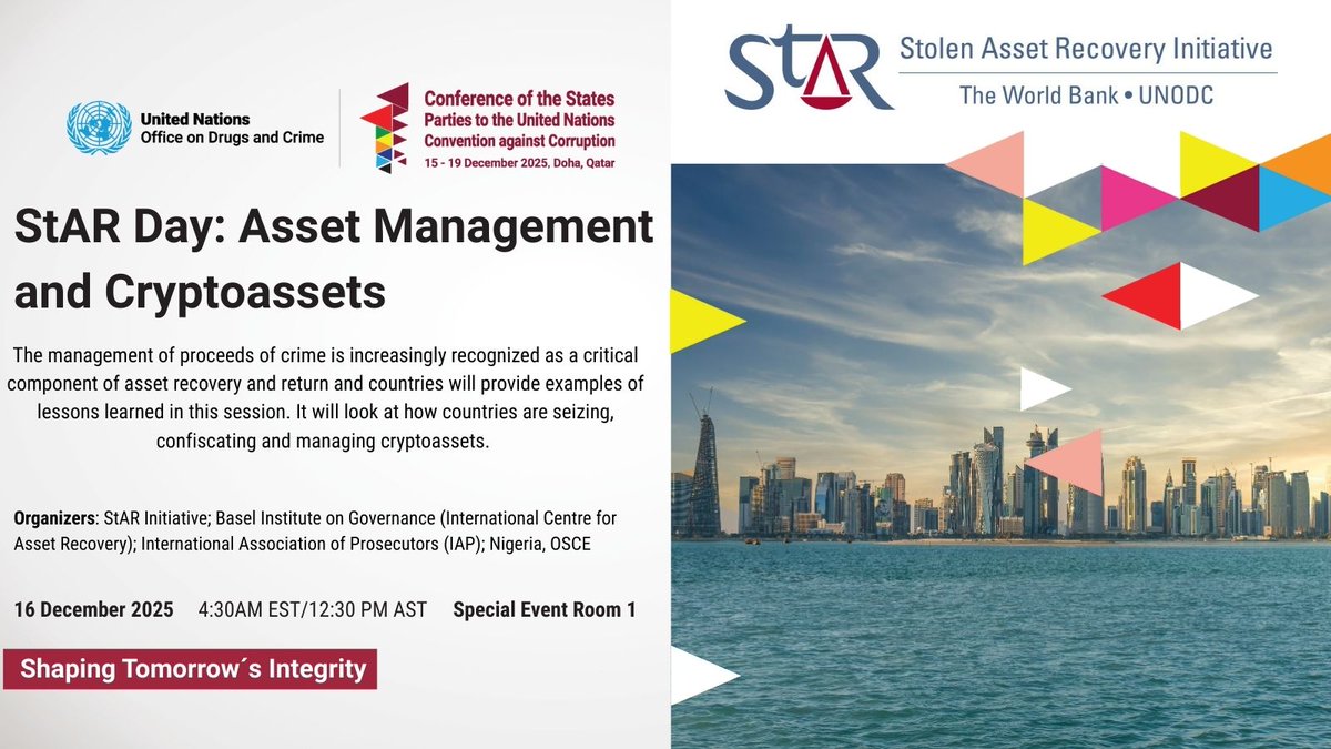 As more countries recover stolen assets, strong asset management is  critical, especially with the rise of cryptoassets. Swipe to see why  effective systems matter and how they turn recovered proceeds into real