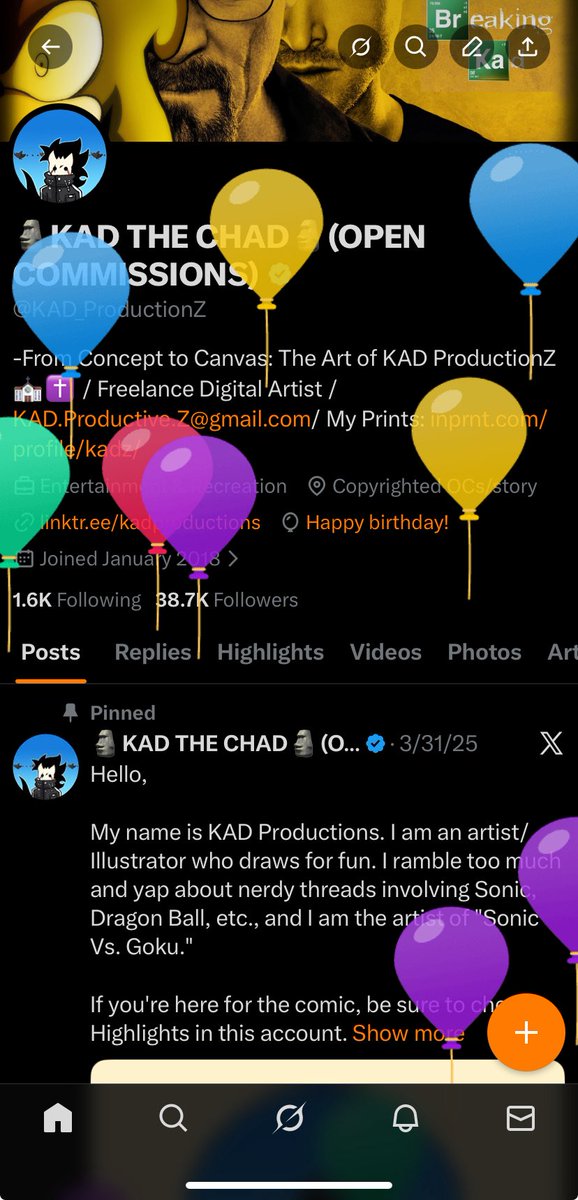 🗿KAD THE CHAD🗿/OPEN Commissions/ tweet media