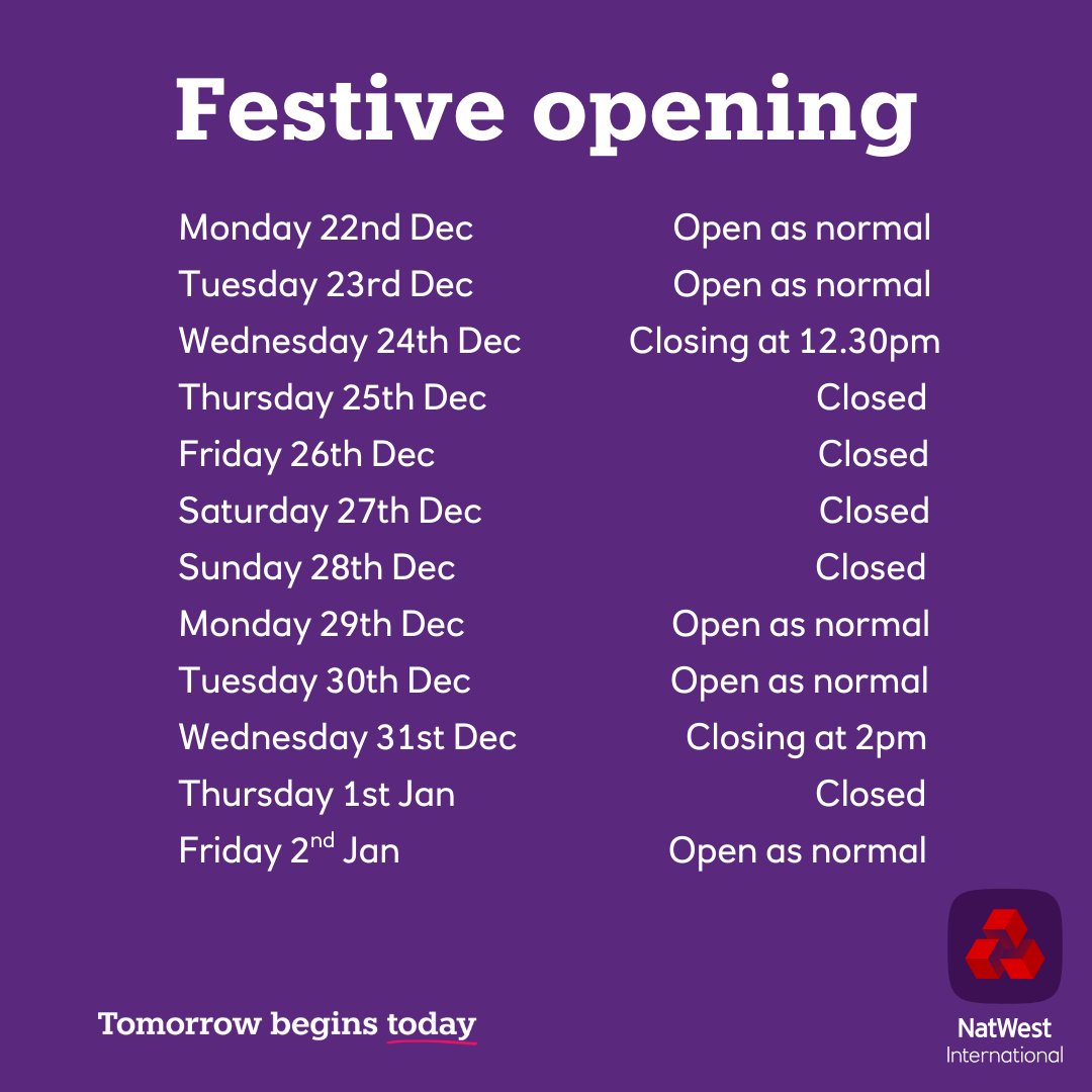 NatWest International tweet media