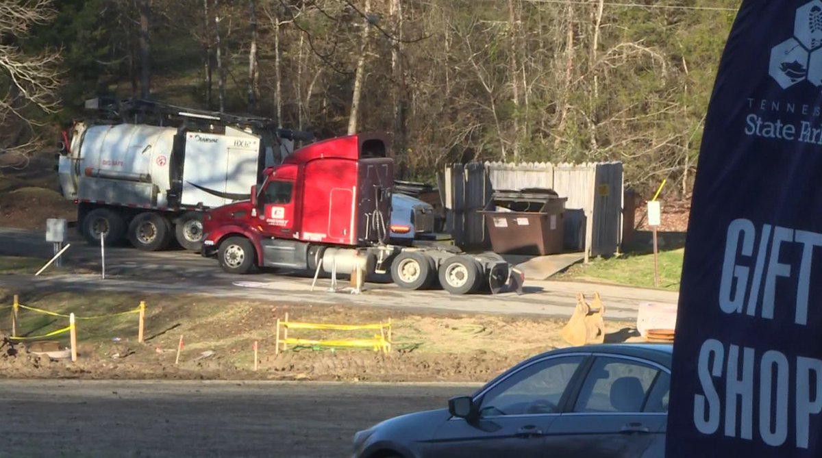A crew has gotten stuck in a trench collapse at Big Ridge State Park. I  was camping there just a couple weeks ago. 

Here's what we know: tiny.cc/t4bw001