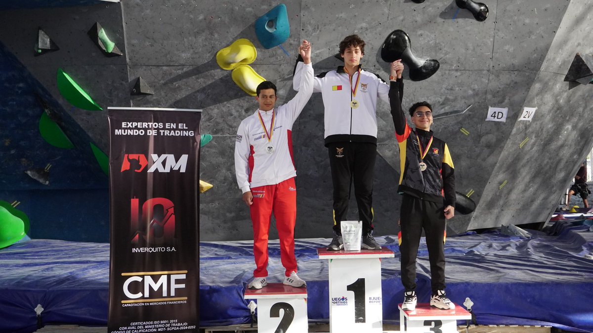 📌Representantes de la escalada de <a href="/FEDEAZUAY/">Fedeazuay</a> no pasaron desapercibidos dentro de la tercera parada del Campeonato Nacional Infantil y Juvenil de Escalada, que se escenificó en el Muro de Yacucalle de Ibarra.
📍Más información:
▶️facebook.com/Fedeazuay/post…
✅#FDACunaDeCampeones