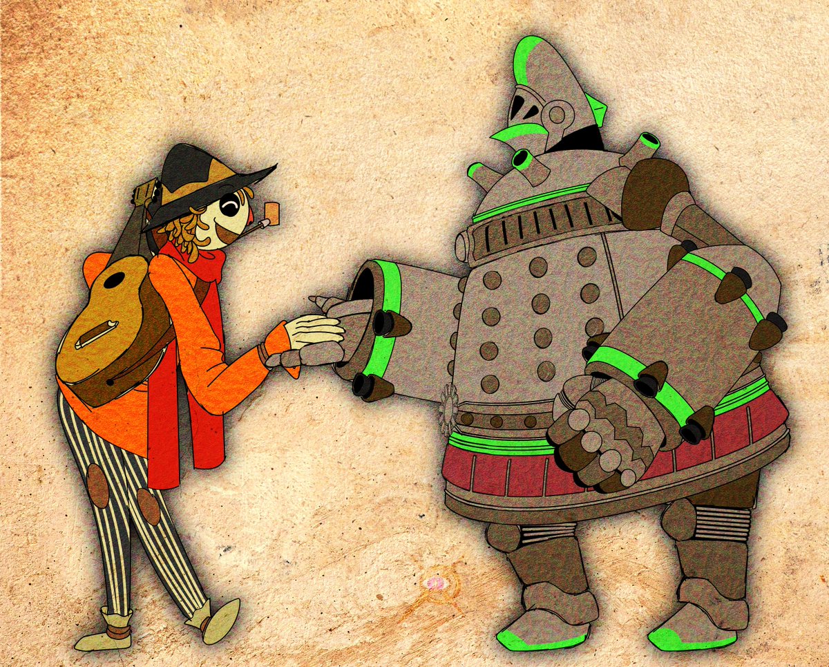 MortRellez's tweet photo. TheWizardOfOz_BeyondTheYellowBrickRoad

#art #digitalart #myart #tincrow #tinman #tinwoodsman #nickchopper #thetinman #thescarecrow #scarecrow #thewizardofoz  #riz_zoawd #DS #リゾード #BeyondTheYellowBrickRoad https://t.co/3H5bBrvsDd