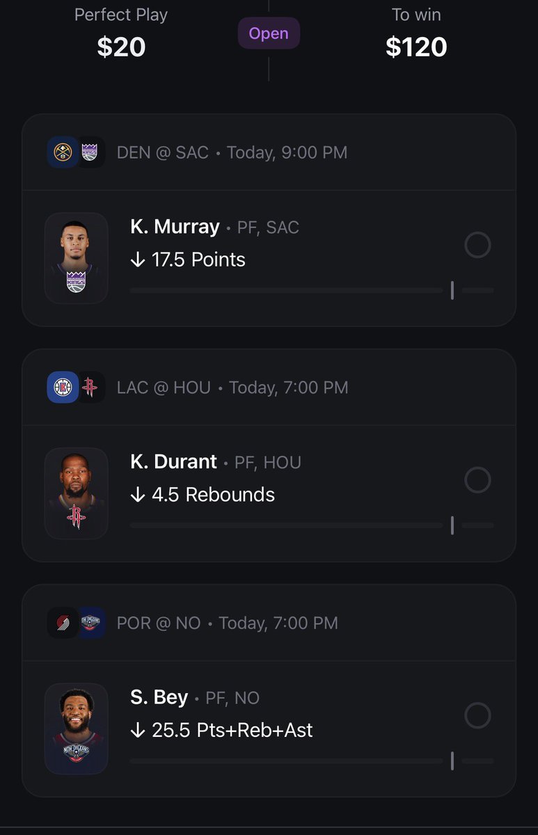 Ponyartbets's tweet photo. Betr 6x

Value found on @oddsjam

Like for more slips ❤️

🔗 https://t.co/eX1ZkepJpx https://t.co/gsYr3OHkCl