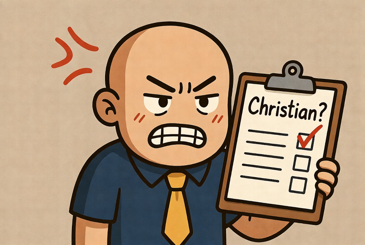 The "Christian" Litmus Tests that Fail

1) You must believe in the Trinity or you're not Christian.

2) The Bible is inerrant! How dare you say "as far as it is translated correctly. You don't believe the Bible therefore you're not Christian."

NUMBER 1 is simply a word play. If