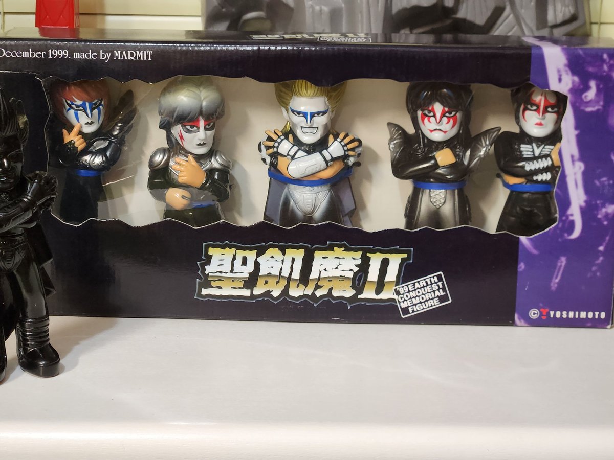 以前、マーミットさんでお手伝いした 『聖飢魔II』のマスコット•ソフビ