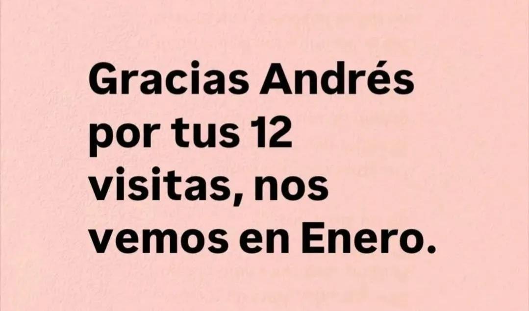 Copitadebaileys's tweet photo. No me quedes mal Andrés😎 https://t.co/Jn2mhJnlYu