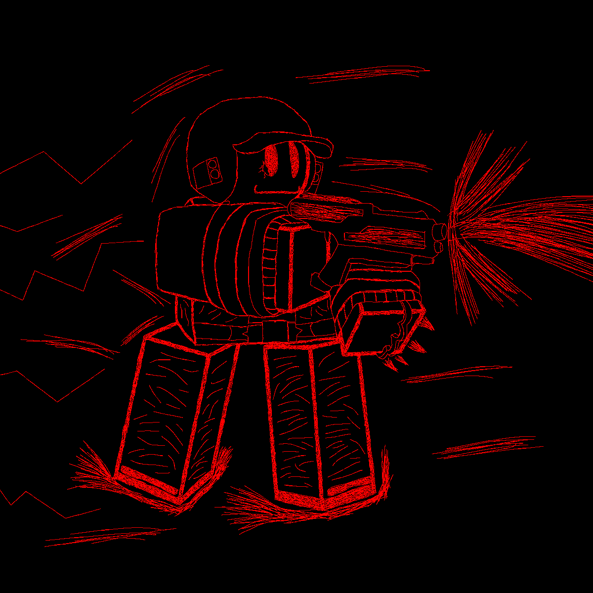 guildtaleseek's tweet image. another art drop + slightly updated previous one.

#glaggle #enfosi #robloxart #art #ultrakill