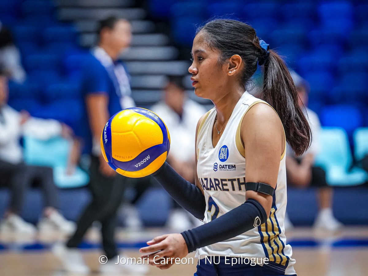 lezzgoNationalU's tweet photo. It’s official! Bambam Berayo is #UAAPSeason88 Girls Volleyball 1st Best Outside Hitter and Most Valuable Player! 

Meanwhile, Jhaynna Bulandres is our Rookie of the Year! https://t.co/PThB1Za18E