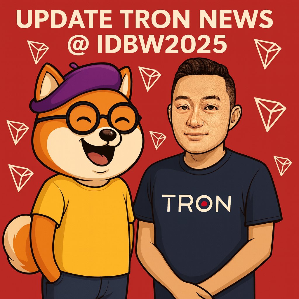 อัปเดตใหญ่จากเวที IDBW2025 – TRON เดินหน้าแบบเครื่องติดเต็มกำลัง

🔥 ผู้ก่อตั้งเครือข่าย #TRON, <a href="/justinsuntron/">H.E. Justin Sun 👨‍🚀 🌞</a> ขึ้นเวทีในงาน #IDBW2025 พร้อมอัปเดตความคืบหน้าสำคัญของ TRON Ecosystem

ปีนี้ไม่ได้มาเล่น ๆ เพราะคือการประกาศว่า TRON กำลังก้าวจาก “เครือข่ายชั้นนำ” ไปสู่