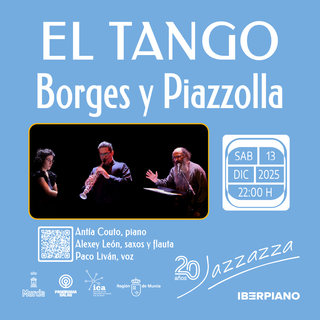 El próximo sábado en Jazzazza Jazz Club tenemos un proyecto precioso donde la música y literatura van de la mano.