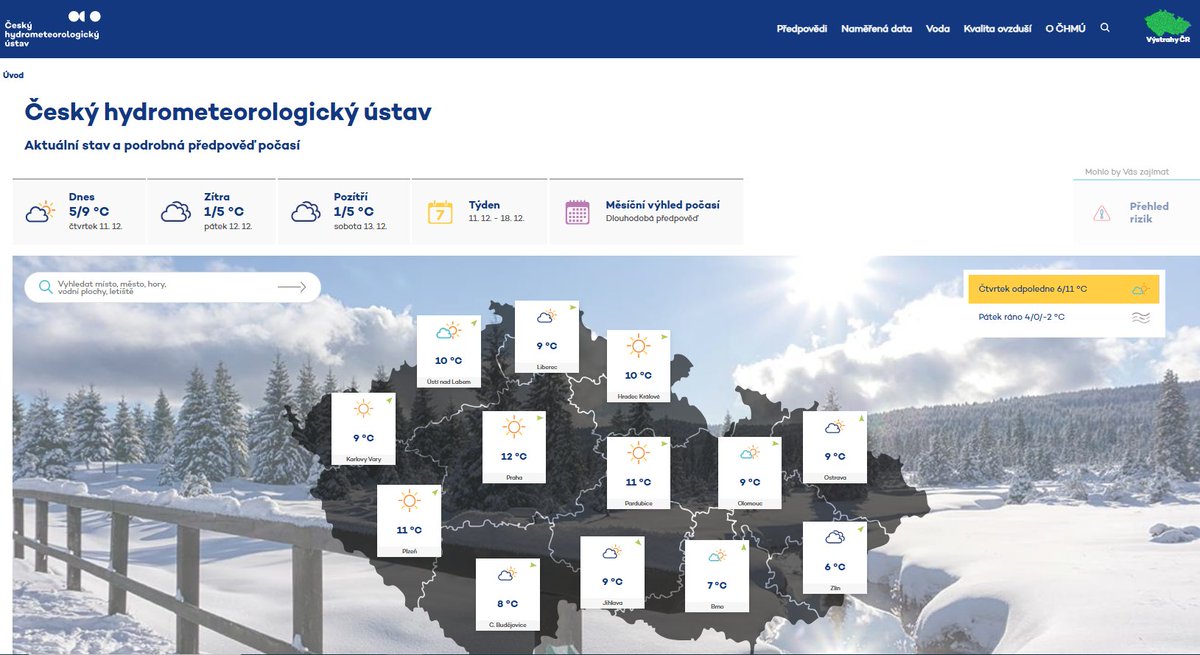 Český hydrometeorologický ústav (ČHMÚ) tweet media