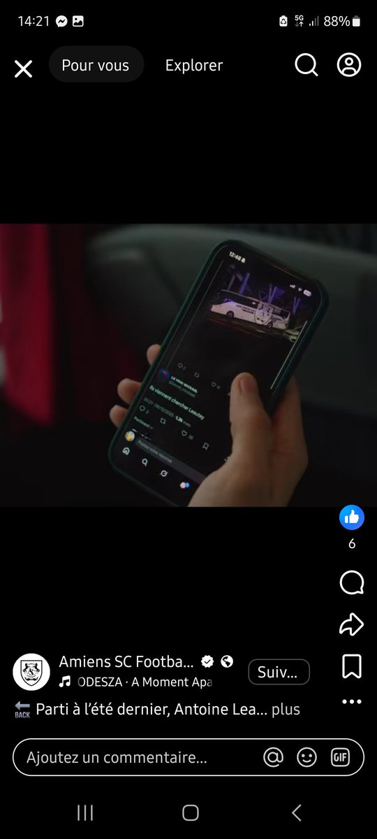 raphwtr's tweet image. Alors là chapeau @levrai_mickael 
Apparaître sur la vidéo de retour de Antoine Leautey à Amiens c'est du génie #StadeDeReims