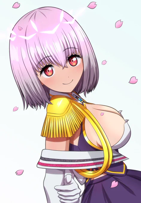 本日のアカネちゃん 見返り美人 #GRIDMAN_UNIVERSE #新条アカネ