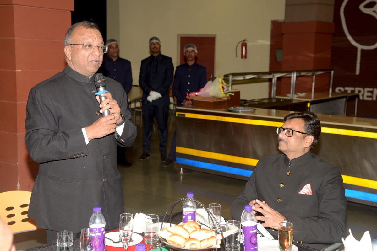 subodhagarwal's tweet photo. Honoured to return to The Scindia School as Chief Guest for the XXVI Scholars’ Banquet.

My message to the young scholars:
Dream boldly.
Stay adaptable.
Build character.
Trust yourself.
Value true friendships.

Grateful for the touching welcome.

Policy. People. Progress. #Subodh https://t.co/mugtJGYZIK