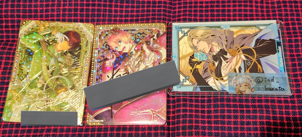 交換】うたプリ ビジュコレ vol.4 譲 SEC 翔 UR セシル 求 SEC レン