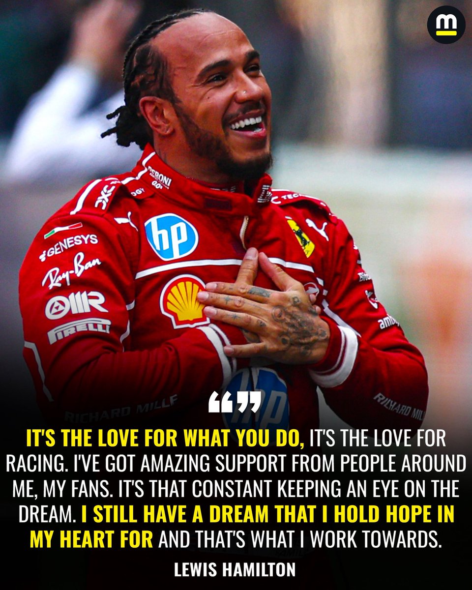 Lewis Hamilton opened up on what kept him focused and driven through a difficult first season with Ferrari.