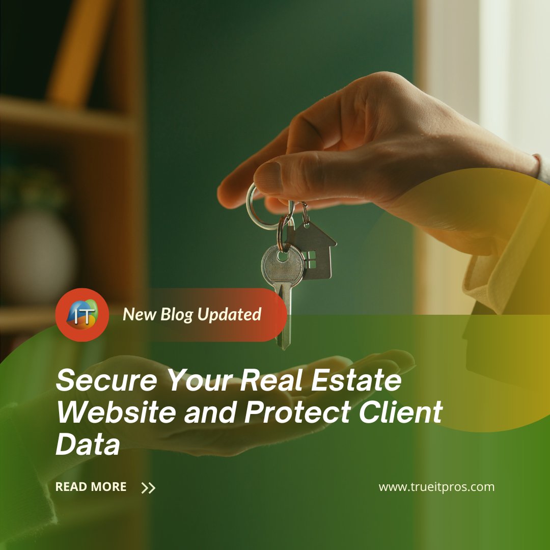 trueITpros's tweet image. Real estate agencies handle sensitive client data every day. Is your website truly secure?
Learn how HTTPS, plugin updates, and secure forms keep your listings safe.
Read more: trueitpros.com/blog
#RealEstateIT #Cybersecurity #SmallBusinessSecurity #AtlantaBusiness