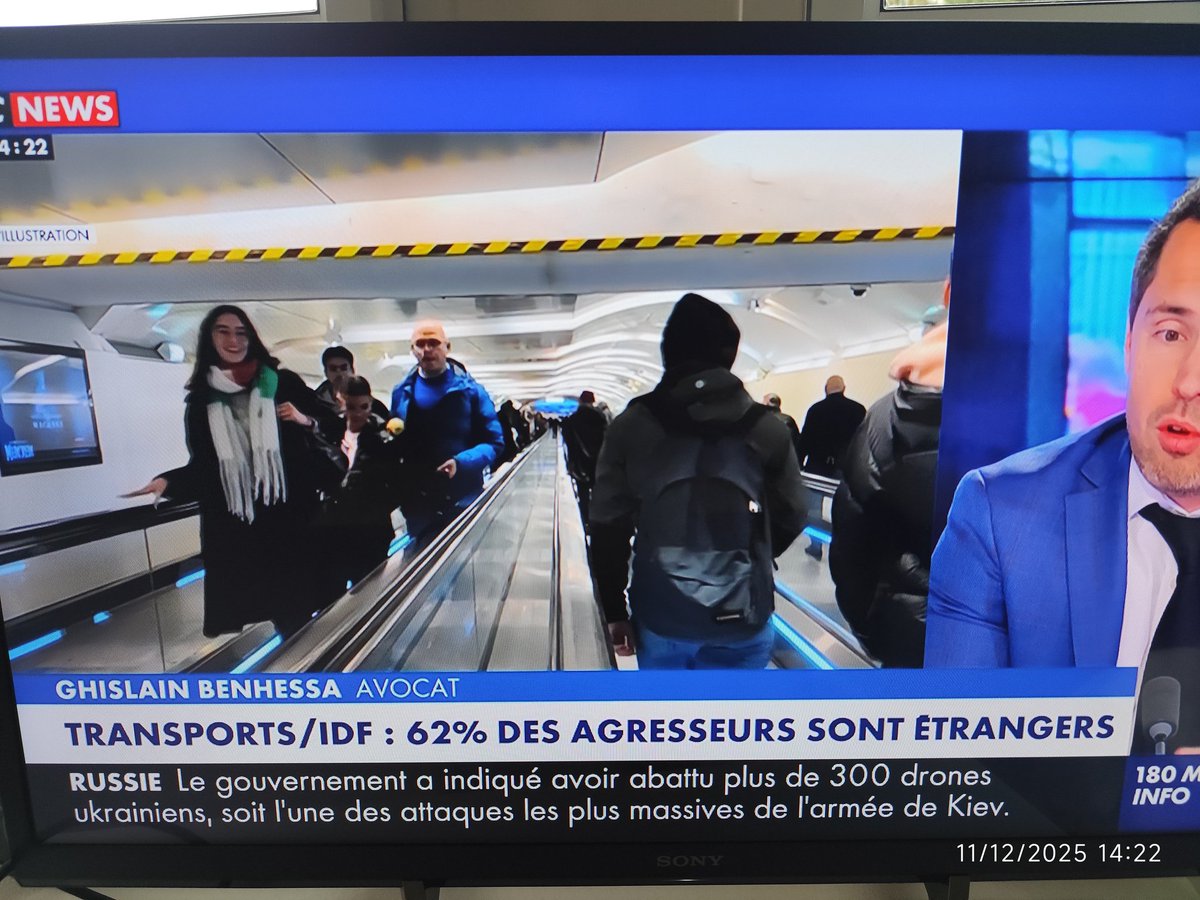En île de France 62% des agresseurs sont étrangers! 
Non l'immigration n'est pas une chance pour la France mais un drame absolu. 
#racailles #immigration #securite #Paris #agression