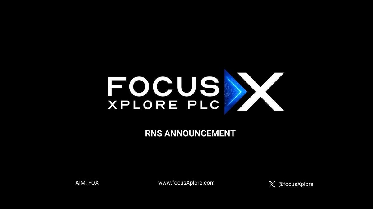 focusXplore's tweet photo. Focus Xplore announced TR-1 Notification of Major Holdings. 

Castle International Holdings Limited has increased their holdings to 14.01%, representing 487,500,000 shares. 

Full RNS here: https://t.co/Gwmr8461YE

#FOX https://t.co/hmTochQUPk