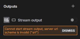 Still hop one day <a href="/StreamWithMeld/">Meld Studio</a> will add support for SRT as an output and media source input <3