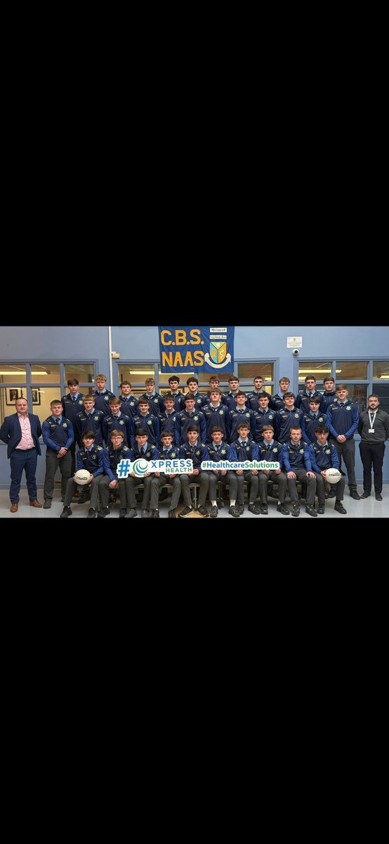 CBSNaas's tweet image. A massive thank you to Xpress Health for their support of the Senior Fooball Team! We truly appreciate your backing and the shared values that drive both our schools and your organisation.