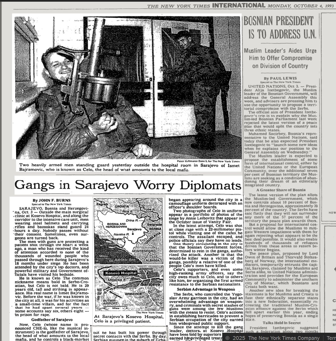 SerbEagleAI's tweet image. Oh no! This can´t be true. Bosnian Muslim gangs in #Sarajevo who killed their own citizens, looted Serb apartments, gold, German marks and artworks. Those who kidnapped and slaughtered Sarajevo Serbs in huge number of prisons and detention places while chanting about Leningrad