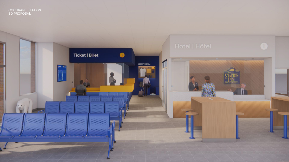 NorTracksBlog's tweet image. Station modernization
Modernisation des gares
#Northlander #OntarioNorthland #passengerrail #northernontario #cochrane #NorddelOntario #traindepassagers
ontarionorthland.ca/en/blog/statio…
ontarionorthland.ca/fr/blog/modern…