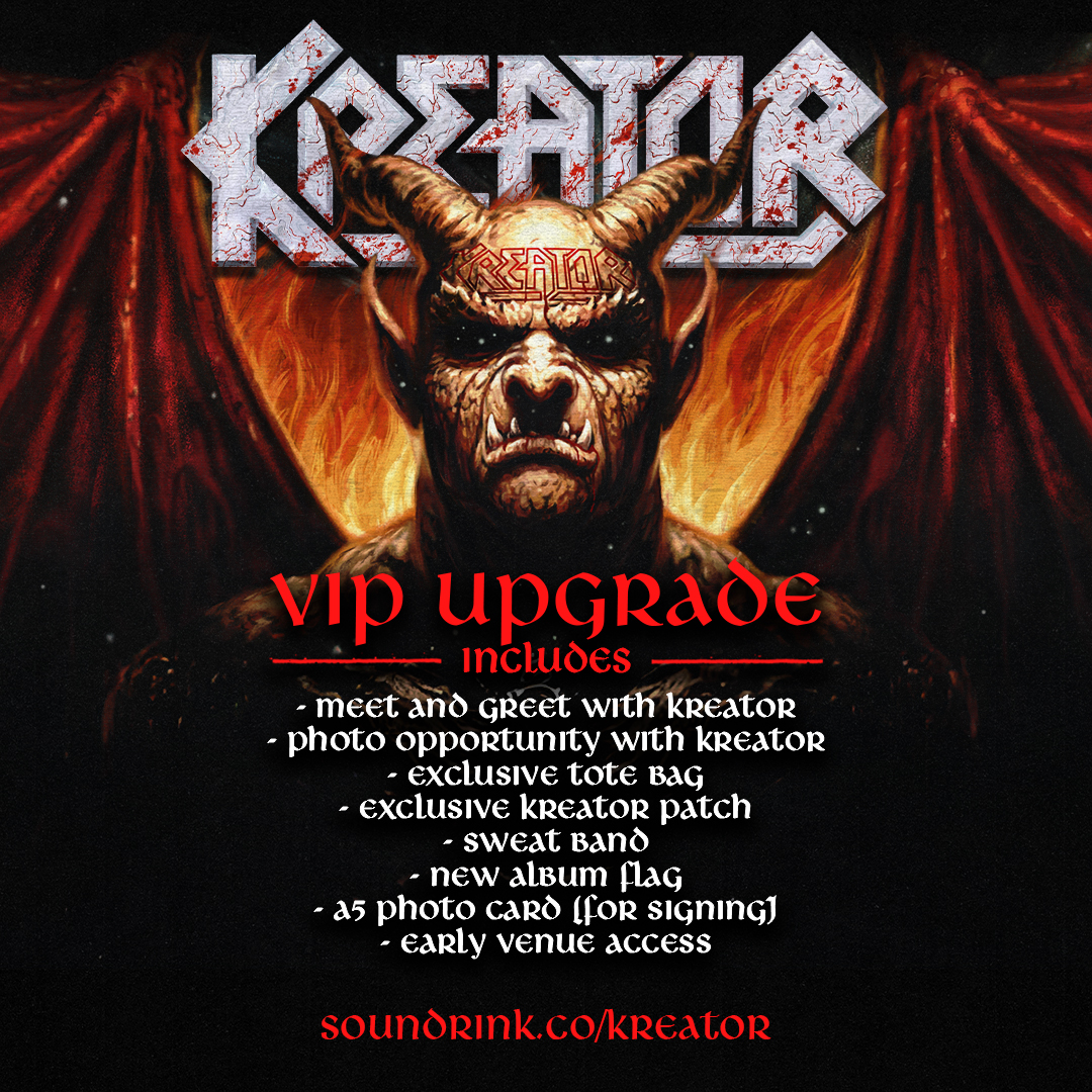 kreator's tweet image. Krushers Of The USA 🇺🇸
With special guests Carcass and Cold Steel

Tickets and limited VIP upgrades on sale now 🎟️
kreator-terrorzone.de/kotusa