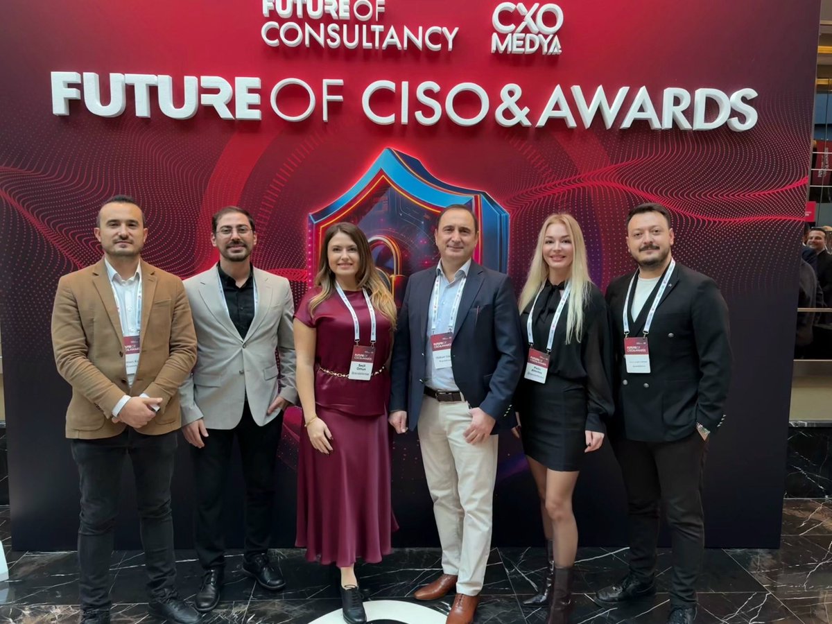 As Brandefense, we were pleased to join the Future of CISO &amp; Awards in Istanbul. 

A big thank you to everyone who connected with us today.

#FutureOfCISO #Brandefense #CyberSecurity #ThreatIntelligence