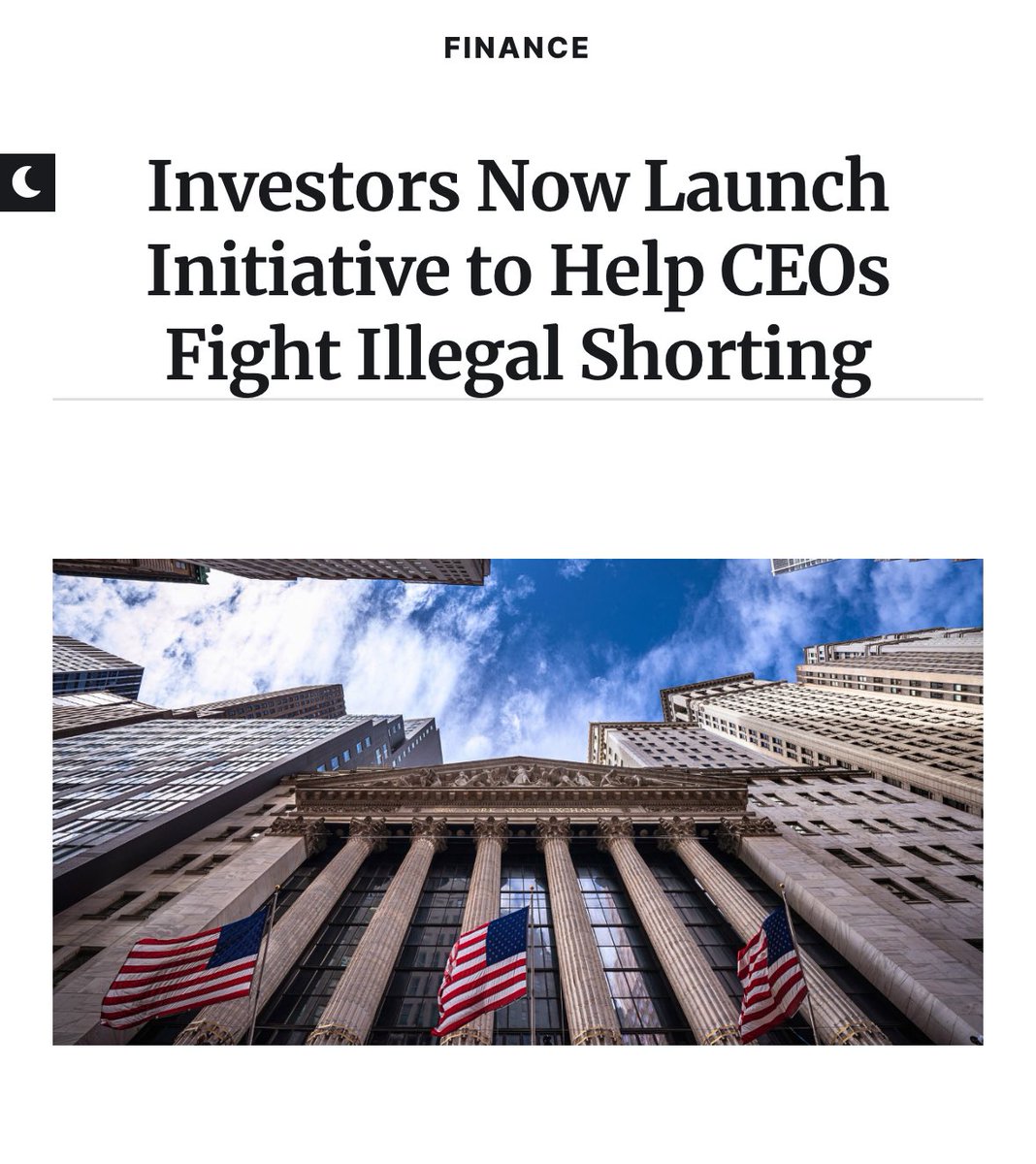 xMarketNews's tweet photo. BREAKING🚨 Retail United Asks Trump Media for Update on Naked Shorting Investigation

- Retail United Also Urges 50+ CEOs to Investigate Suspected Abusive and Naked Short Selling

Like 👍 if you think ALL Public Companies should investigate their stock for NAKED SHORTING https://t.co/rMSS7KX349
