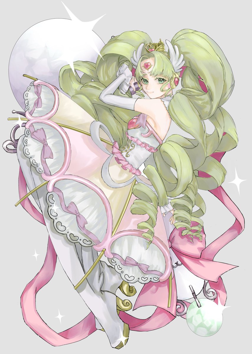 めるる✩ 今年も残りわずかなので今年一番伸びた絵を貼る ファルル〜💚だった！