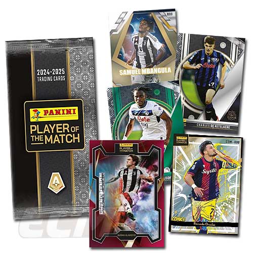 PANINI #セリエA #PlayeroftheMatch #サッカーカード パック好評発売中