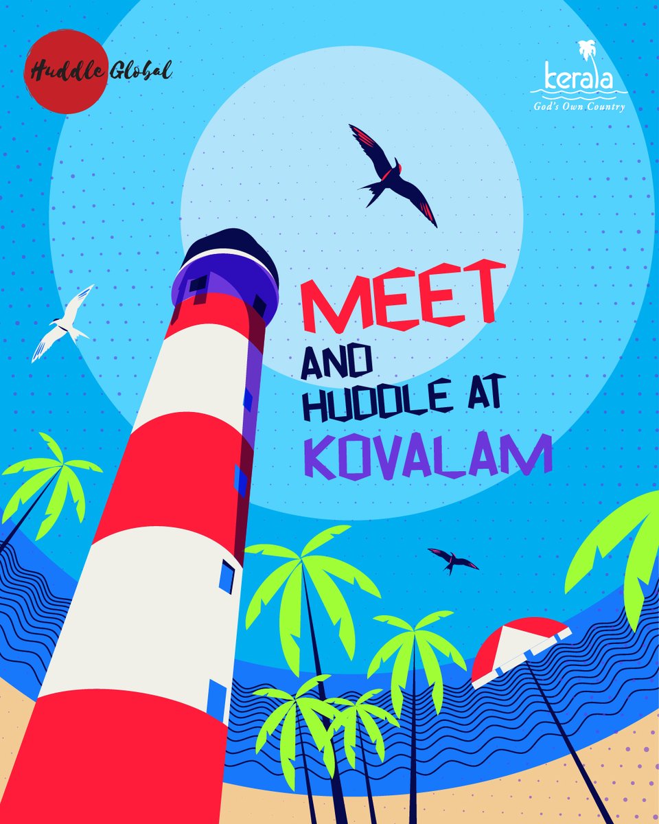 KeralaTourism's tweet photo. Ideas find their shore in Kovalam!
Huddle Global, Kerala’s flagship startup event, where connections spark and ventures grow starts tomorrow. The event will be held at the popular beach destination from December 12-14.
#Huddle #Huddle2025 #MICE #Event #Kovalam #Beach #Convention #Trivandrum #KeralaTourism
