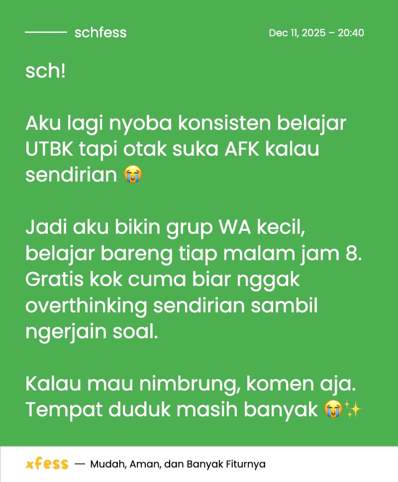 Schoolfess tweet media