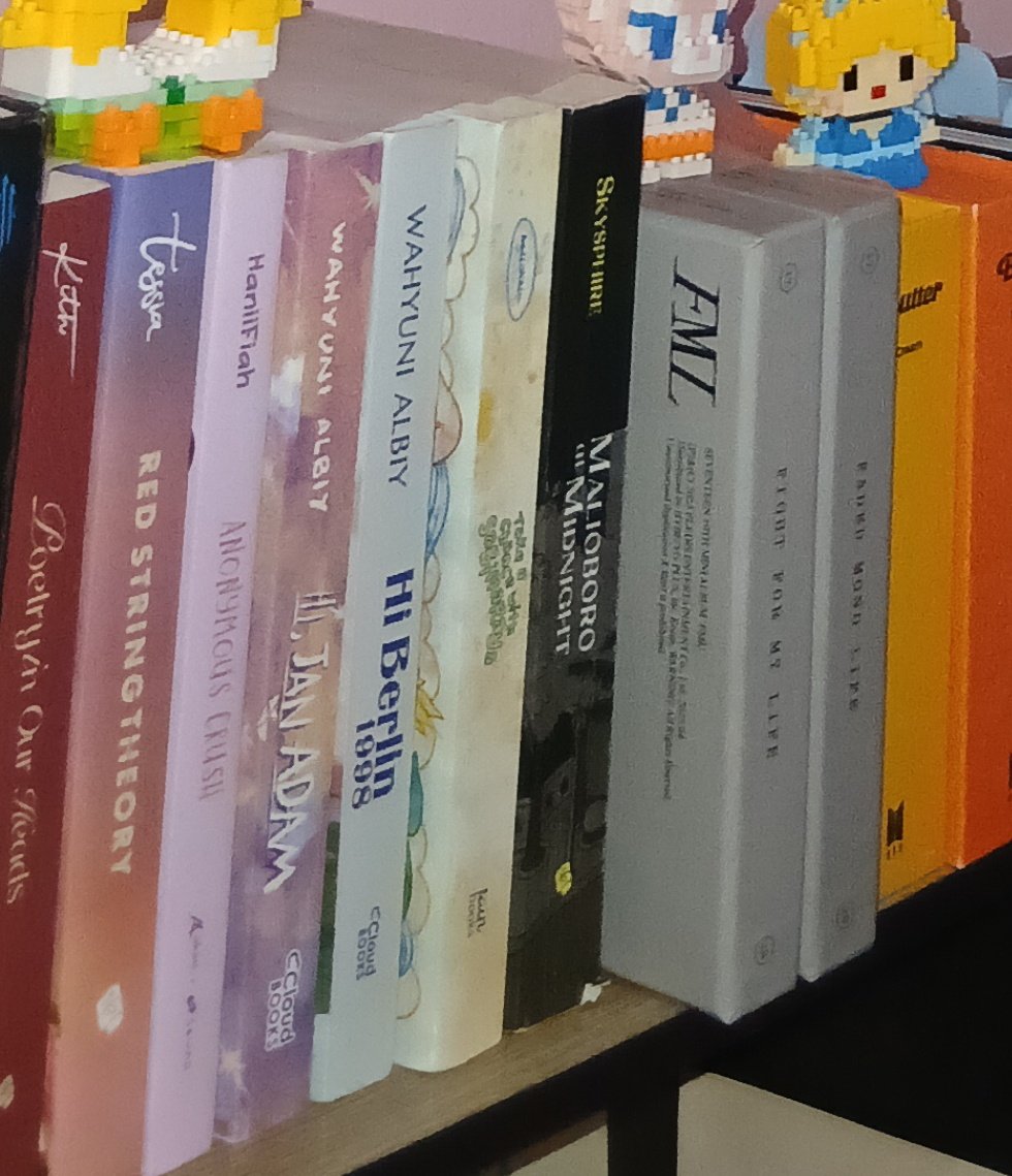 hana_slice's tweet photo. WTS NOVEL PRELOVED
- Hi Berlin 1998 = 55k
- Anonymous Crush = 55 k
- Hi Jan Adam = 70 k (ada ttd penulis)
📍Dom.Depok
📦pengiriman only via j&amp;t
#wts #wtb #novelpreloved https://t.co/BKLkr9zKpb
