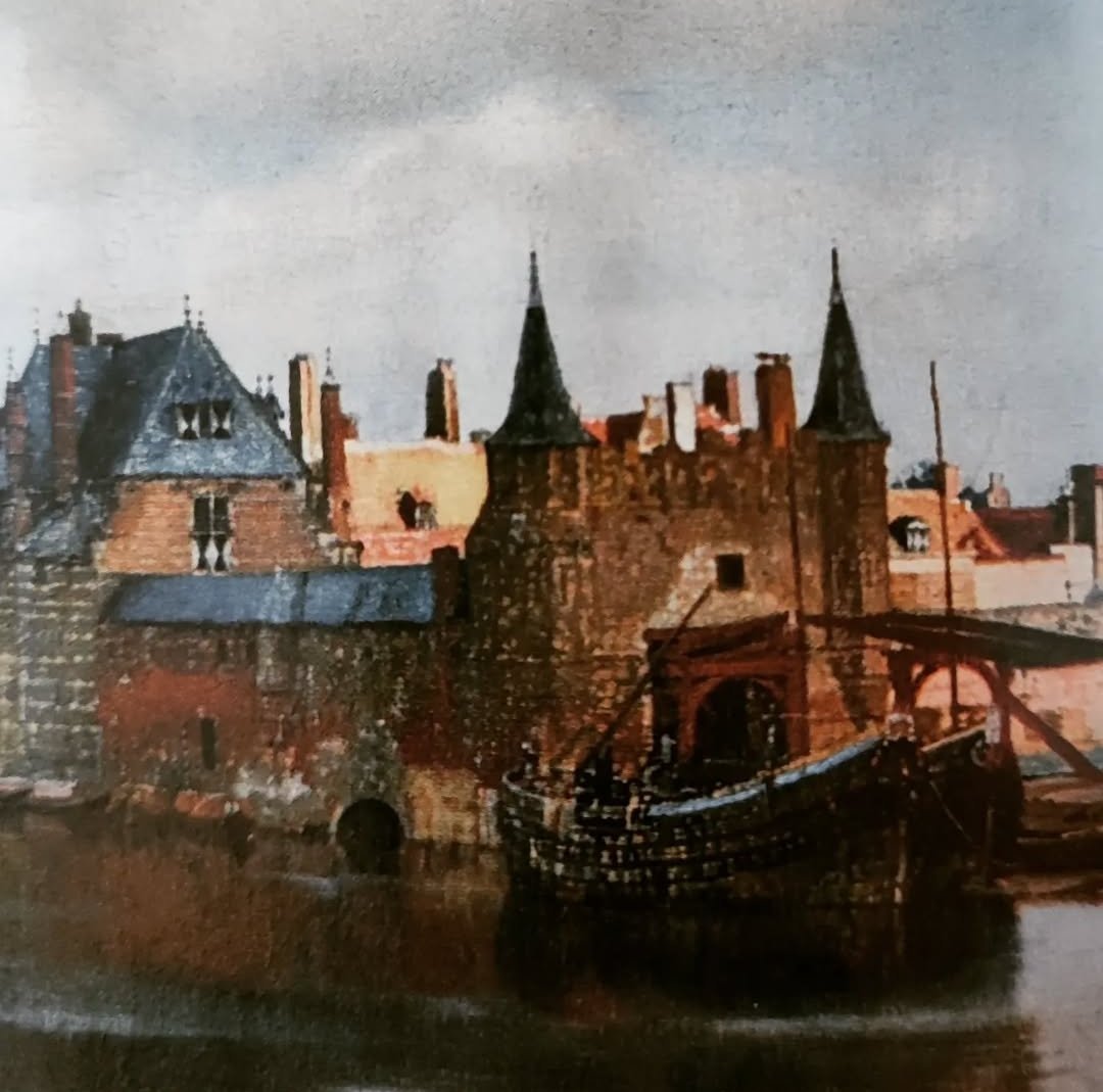 Amateur de Vermeer et lecteur de La Recherche de Proust, je me suis passionné pour ce petit détail, décrit par Proust, qui fleurte avec le mythe, le fameux "petit pan de mur jaune", dans le récit de la mort de l'écrivain Bergotte (A la recherche du temps perdu, tome 5 "La